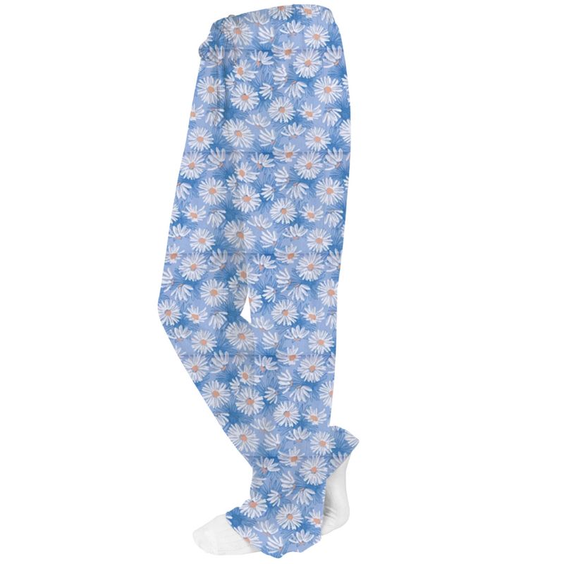 Dreamy Blue Daisy Pants